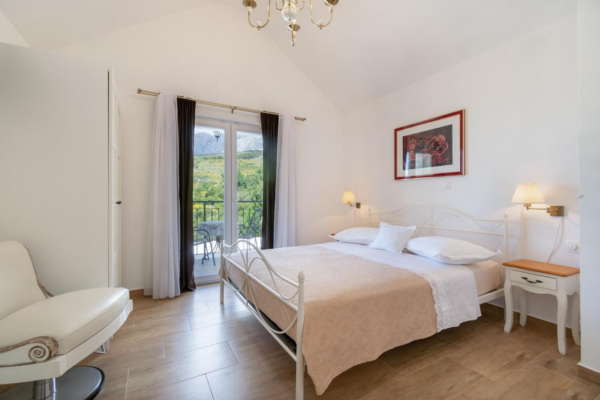 Villa With Sea View Подгора Екстериор снимка